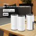 EXTENSOR COBERTURA TP-LINK AC1200 HOME MESH WIFI SYSTEM 3-PACK-DI38 EXTENSOR COBERTURA TP-LINK AC1200 HOME MESH WIFI SYSTEM 3-PACK