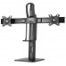 SOPORTE DE MESA PRO AISENS CONTRAPESO GIRA E INCLI 2 MONITORES 17"-27" 6KG NEGRO