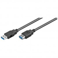 CABLE ALARGADOR USB 3.2 EWENT USB-A MACHO USB-A HEMBRA 1m NEGRO-1DI CABLE ALARGADOR USB 3.2 EWENT USB-A MACHO USB-A HEMBRA 1m NEGRO