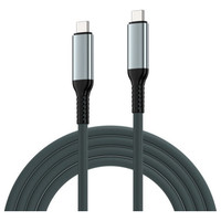 EWENT CABLE USB 4 GEN 3 TIPO C MACHO A MACHO, FABRIC, 1M