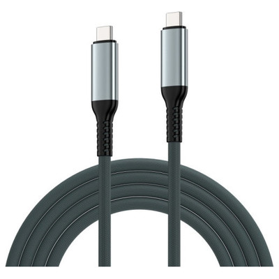 EWENT CABLE USB 4 GEN 3 TIPO C MACHO A MACHO, FABRIC, 1M