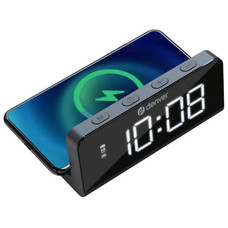 RELOJ DESPERTADOR DENVER CON CARGA INALAMBRICA PARA SMARTPHONES-DI3 RELOJ DESPERTADOR DENVER CON CARGA INALAMBRICA PARA SMARTPHONES