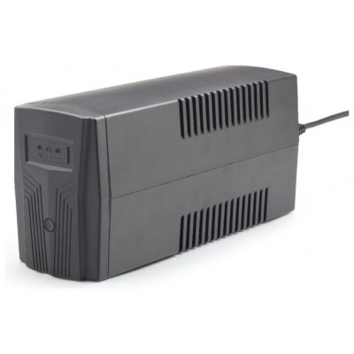 UPS GEMBIRD BASIC 850 DE 850 VA TOMAS DE SALIDA SHUKO NEGRO