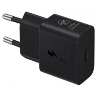 CARGADOR SAMSUNG USB-C 25W GAN BLACK SIN CABLE-3DI CARGADOR SAMSUNG USB-C 25W GAN BLACK SIN CABLE