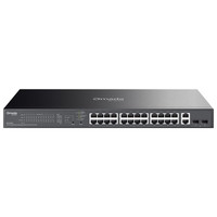 SWITCH OMADA ES228GP 28-PORT GIGABIT EASY MANAGED SWITCH WITH 24-PORT POE+-58DI SWITCH OMADA ES228GP 28-PORT GIGABIT EASY MANAGED SWITCH WITH 24-PORT POE+