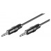 CABLE AUDIO ESTEREO EWENT JACK 3,5mm MACHO A 3,5mm MACHO 2m