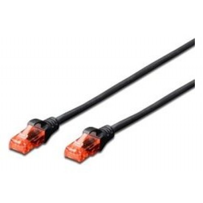 CABLE RED EWENT CAT6 U/UTP 3M NEGRO