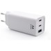 CARGADOR MOVIL EWENT CARGA RAPIDA PUERTOS 2 USB-C Y 1 USB-A 65W BLANCO