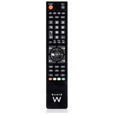 MANDO DISTANCIA EWENT UNIVERSAL 4-1 PROGRAMABLE -PC CON CABLE MICRO USB