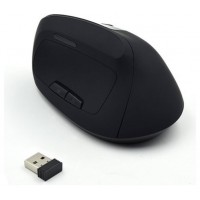 RATON EWENT ERGONOMICO 1600DPI 5 BOTONES NEGRO RF INALAMBRICO BATERIA RECARGABLE