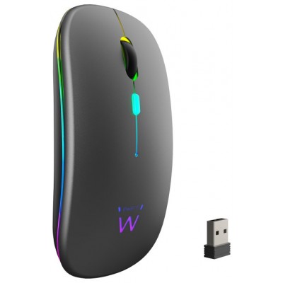 RATON EWENT RECARGABLE RGB DUAL BLUETOOTH/WIFI