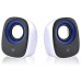 ALTAVOCES EWENT 2.0 5 W RMS CONTROL DE VOLUMEN USB BLANCO/NEGRO