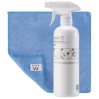 EWENT KIT DE LIMPIEZA DE PANTALLAS 500ML CON PA&Ntilde;O MICROFIBRA 30X30CM