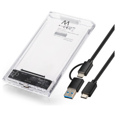EWENT CARCASA USB 3.2 GEN1 PARA DISCOS DUROS SATA 2.5", USB-C+A-DI2 EWENT CARCASA USB 3.2 GEN1 PARA DISCOS DUROS SATA 2.5", USB-C+A