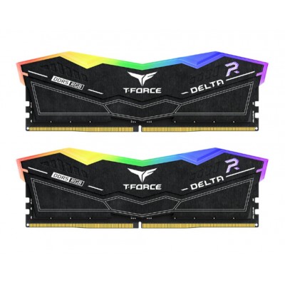 DDR5 TEAMGROUP T-FORCE DELTA RGB 16GB X2 6000 NEGRO