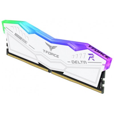 DDR5 TEAMGROUP T-FORCE DELTA RGB 16GB X2 6000 BLANCO