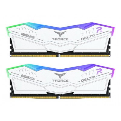 DDR5 TEAMGROUP T-FORCE DELTA RGB 32GB X2 6000 BLANCO