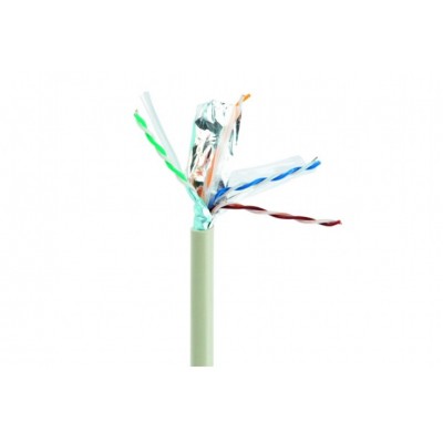 BOBINA CABLE GEMBIRD CAT6 FTP PREMIUM CCA SOLIDO ECA 305 M
