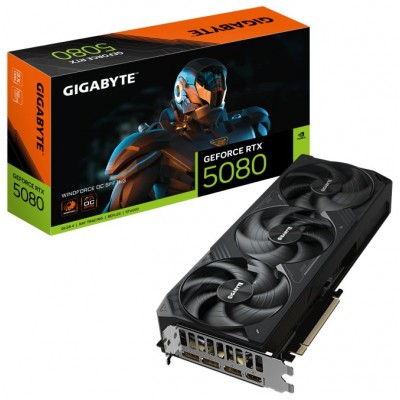 TARJETA GRAFICA GIGABYTE RTX 5080 WINDFORCE SFF 16G