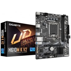 PLACA BASE GIGABYTE H610M K V2 1700 MATX 2XDDR5-DI12 PLACA BASE GIGABYTE H610M K V2 1700 MATX 2XDDR5