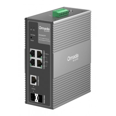 SWITCH INDUSTRIAL OMADA EASY MANAGED 6-PORT-DI43 SWITCH INDUSTRIAL OMADA EASY MANAGED 6-PORT