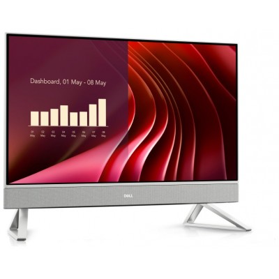 DELL EC24250 Intel Core 7 150U 60,5 cm (23.8") 1920 x 1080 Pixeles PC todo en uno 16 GB DDR5-SDRAM 1 TB SSD Windows 11 Pro Wi-Fi 6E (802.11ax) Perlado, Blanco