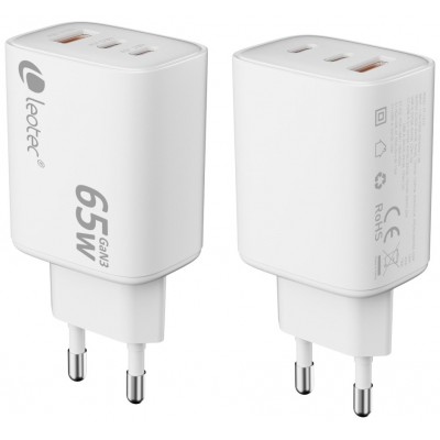 CARGADOR LEOTEC LECSPH65W3W2
