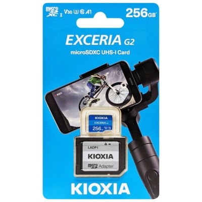 MICRO SD KIOXIA 256GB EXCERIA G2 U3 V30