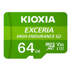 MICRO SD KIOXIA 64GB HIGH ENDURANCE G2-DI4 MICRO SD KIOXIA 64GB HIGH ENDURANCE G2