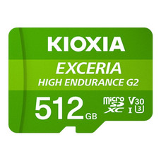 MICRO SD KIOXIA 512GB HIGH ENDURANCE G2-DI11 MICRO SD KIOXIA 512GB HIGH ENDURANCE G2