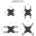 SOPORTE TOOQ LP1344TN-B-DU2 SOPORTE TOOQ LP1344TN-B