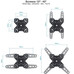 SOPORTE TOOQ LP1345TN-B-DU2 SOPORTE TOOQ LP1345TN-B