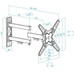 SOPORTE TOOQ LP1345TN-B-DU2 SOPORTE TOOQ LP1345TN-B