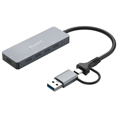 HUB EWENT EW1151 USB-C USB-A 4 PUERTOS 10GBPS-DI3 HUB EWENT EW1151 USB-C USB-A 4 PUERTOS 10GBPS