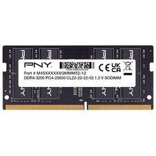 DDR4 SODIMM PNY 16GB CL22 3200-DI6 DDR4 SODIMM PNY 16GB CL22 3200