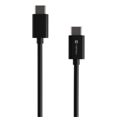 CABLE 2.0 NATEC USB-C MACHO/MACHO PD 100W 2M NEGRO RETAIL-DI2 CABLE 2.0 NATEC USB-C MACHO/MACHO PD 100W 2M NEGRO RETAIL