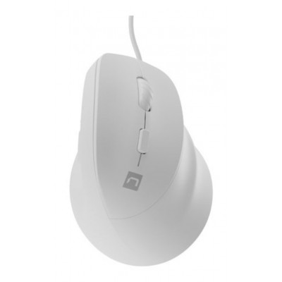RATON NATEC CRAKE 2 PRO VERTICAL 12.800 DPI OPTICO BLANCO