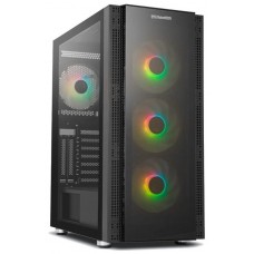 CAJA NOX SEMITORRE HYPERFLOW HUMMER AERO ARGB NEGRO USB 3.0 TYPE C