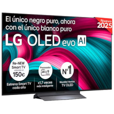 TV LG OLED EVO AI OLED55C64LA.AEU 55" 4K ULTRAHD 120HZ SMART TV WEBOS DOLBY VISION LIBRE DE REFLEJOS 99,7%