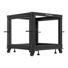 ARMARIO LANBERG ABIERTO RACK 19" 9U 600X600 AJUSTABLE HASTA 1100 NEGRO