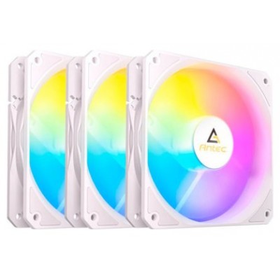VENTILADOR CPU ANTEC P12 ARGB 3X VENT REVERSE 120MM RGB BLANCO