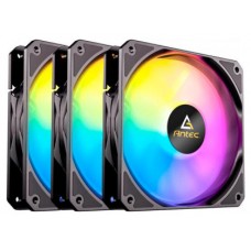 VENTILADOR CPU ANTEC P12 ARGB 3X VENT REVERSE 120MM RGB NEGRO