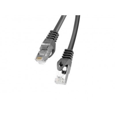 CABLE RED LANBERG LATIGUILLO CAT.6 FTP 5M NEGRO FLUKE PASSED