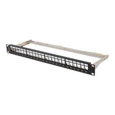 PATCH PANEL LANBERG 24 PUERTOS 1U RACK 19" FTP PARA MODULOS KEYSTONE NEGRO-DI2 PATCH PANEL LANBERG 24 PUERTOS 1U RACK 19" FTP PARA MODULOS KEYSTONE NEGRO