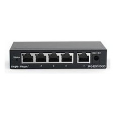 RUIJIE REYEE RG-ES105GD 5-PORT GIGABIT DESKTOP SWITCH METAL CASE-DI5 RUIJIE REYEE RG-ES105GD 5-PORT GIGABIT DESKTOP SWITCH METAL CASE