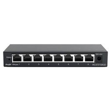 RUIJIE REYEE RG-ES108GD 8-PORT 10/100/1000 MBPS DESKTOP SWITCH METAL CASE-DI7 RUIJIE REYEE RG-ES108GD 8-PORT 10/100/1000 MBPS DESKTOP SWITCH METAL CASE