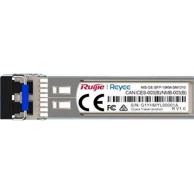 TRANSCEIVER RUIJIE MONOMODO SFP 1310NM 10KM 1GB LX-DI8 TRANSCEIVER RUIJIE MONOMODO SFP 1310NM 10KM 1GB LX