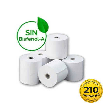 PAPEL TERMICO 57X35 210U BPA-DU10 PAPEL TERMICO 57X35 210U BPA