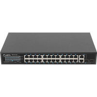 SWITCH LANBERG 24 PTOS 100MB POE+/2X COMBO GIGABIT ETHERNET 250W RACK 19"-31DI SWITCH LANBERG 24 PTOS 100MB POE+/2X COMBO GIGABIT ETHERNET 250W RACK 19"