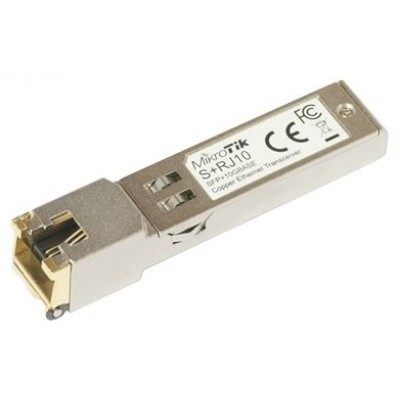 MODULO SFP+ CONVERSOR MIKROTIK RJ45  S+RJ10